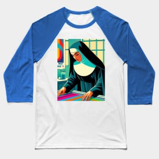 Sister Corita Kent - The Screenprinting Nun 2 Baseball T-Shirt